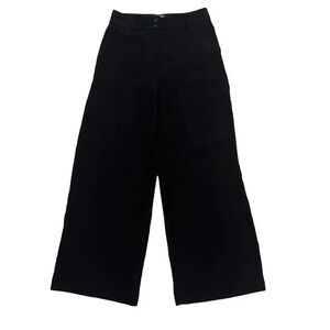 The Limited Women's Black Wide-Leg Tailored Pants Size 8‎